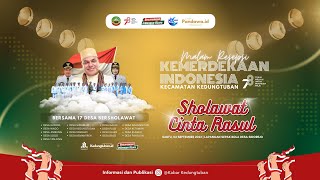 🔴Live!! Malam Resepsi Sholawat Cinta Rasul Kecamatan Kedungtuban