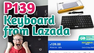 Unboxing Asus Universal Mini Keyboard from Lazada