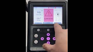 S-750i Driver Operations: How to Access Alarm Codes