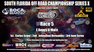 South Florida Off Road Championship Series X Race 5 | E Buggy | A-Main October 22, 2023