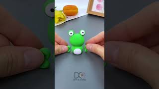 clay Frog craft #shorts #viral #DIY #Origami #Craft #Tutorial #Creative #fun #fyp #trending #tiktok