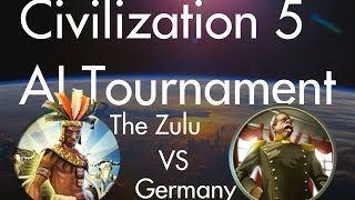 The Zulus vs Germany: CIV5 AI Tournament #37