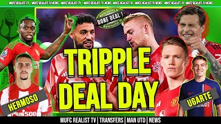 Massive Week For Man Utd! Tipple Medical TODAY! Hermoso & Ugarte NEXT! McTominay to Fullam!