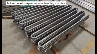 Full automatic serpentine tube bending machine for condensor&evaporator making,serpentine tube bend