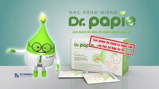 Bật mí công thức làm nên Gạc rơ lưỡi Dr.Papie số 1 thị trường