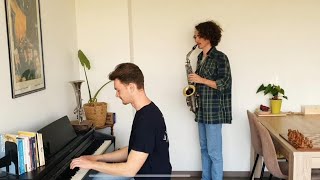 Charlie Chaplin - The Kid (piano + saxophone)