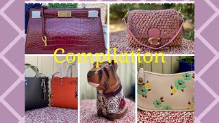 Compilation handbag pictures of my reviews 2023