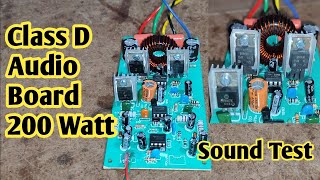 Class D Audio Board 200 Watt