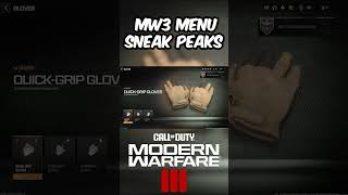 MW3 KILL STREAKS AND EQUIPTMENT LEAK