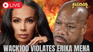 Wack100 VIOLATES Erika Mena | Live Reactions w/ Gvnglvnd Niem