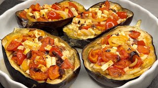 Incredibly delicious Greek style eggplants! Easy, cheap and healthy recipe!