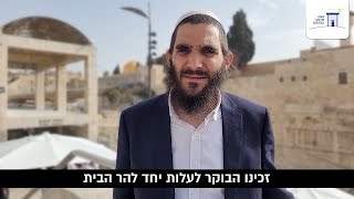 ראש הישיבה הרב ולדמן: העליות להר הבית ניחוחות ורגועות, מאובטחות על ידי המשטרה בכבוד הראוי