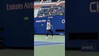 Caroline Wozniacki US Open 2023 forehand/backhand/service for practice