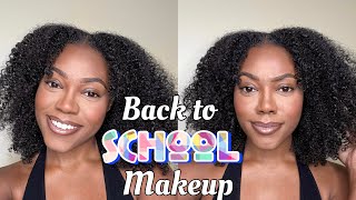 Back to School Makeup Routine 📚✏️🚌| No Foundation