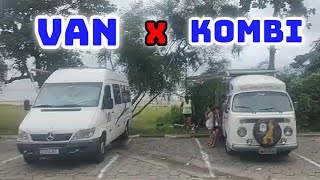 Diferença  da Kombi e da van no dia a dia na estrada #kombihome