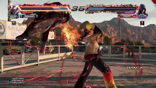 This Yoshimitsu having No fear of Kazama