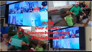 Our Crazy Long Distanced Video streamed Family Christmas 2023..