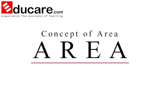 Concept of Area