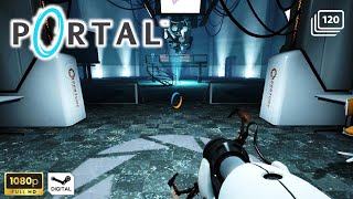 PORTAL | (Full - First Time Playthrough) [FULL HD - 120 FPS] (No commentary)