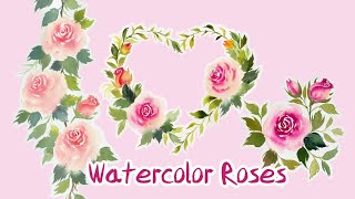 Painting Watercolor Roses on Skillshare