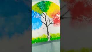 Nature paintings 🌈🌺 # Nature# paintings #