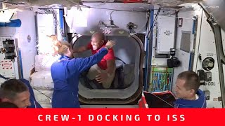 Crew-1 Docking, Hatch Opening and Welcoming Ceremony