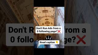 Don't Run Ads from 0 following page