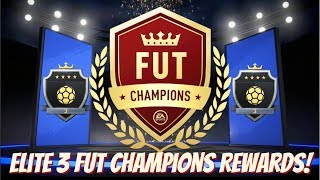 OMG ELITE 3 FUT CHAMPIONS REWARDS! #FIFA19 ULTIMATE TEAM