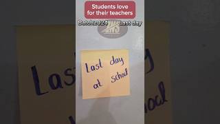 Students love for teacher | #viral #trending