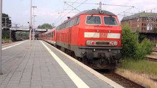 Die letzten "Sprinter" Hamburg-Lübeck-Kiel mit BR 218,11.12.15