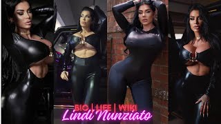 Lindi Nunziato - Curvy Plus Size Fashion Queen - Jumpsuit & Leather Pants Model - Bio - Wiki - Life