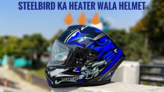 Steelbird SA2 Aeronautics Helmet Review In Hindi