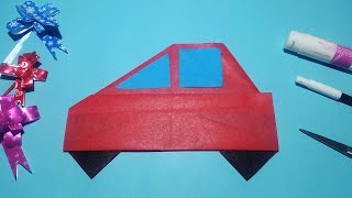 HOW TO MAKE ORIGAMI CAR | EASY STEP BY STEP!