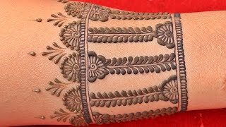 elegant arabic mehndi design for hands | easy arabic mehndi design | Mehndi design | New mehandi