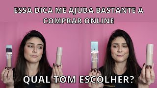 COMO SABER o seu TOM de BASE e CORRETIVO para COMPRAR pela INTERNET