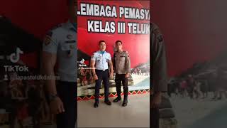 Cegah Potensi Gangguan Kamtib, Polres Nisel Patroli Sambang di Lapas Telda Kanwil Kumham Sumut