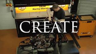 Shaw Harley Davidson RSD Vintage Custom Bike Build HD