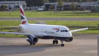 British Airways A320 & E190 at Zurich Airport