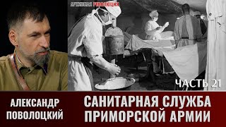 Александр  Поволоцкий. Военно-полевая хирургия. Часть 21. Санитарная служба Приморской армии