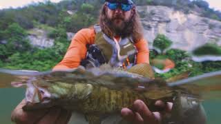 Buffalo River Views and Smallies. All from the kayak.