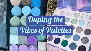 Duping the Vibes of Eyeshadow Palettes With my Singles Collection