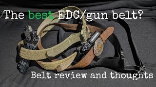 Gun belt review and opinions, BEST EDC belt?