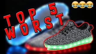 TOP 5 WORST YEEZY FAKES EVER MADE!