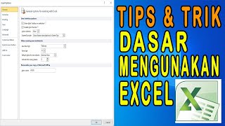 TUTORIAL DASAR MENGGUNAKAN EXCEL