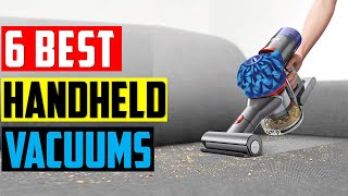 Top 6 Best Handheld Vacuums 2023 - The Best Handheld Vacuum Cleaner Reviews in 2023 || Buying Guide