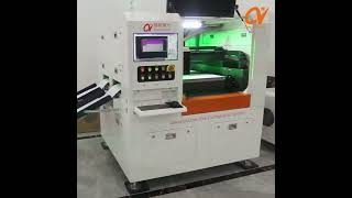 Picosecond Laser machine roll to sheet laser cutter roll to roll laser equipment 双工位卷对片激光切割机绿光皮秒激光