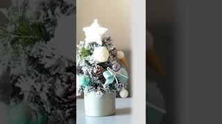 Crafting holiday magic, one DIY Small Christmas Tree at a time #short