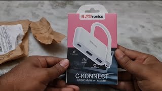 Samsung Note 20 Ultra | Samsung Dex | Portronics C-Konnect 3-in-1Type C Adapter #wowbin #samsung