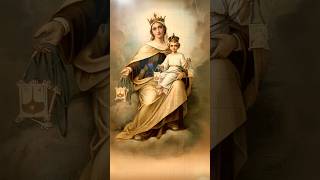 Virgen del Carmen. (Nuestra Señora del Carmen). 16 de julio. #shorts #virgenmaria #virgendelcarmen