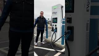 Brand new EVgo fast chargers in Northeast Ohio!  #shorts #electriccar #chargingstation